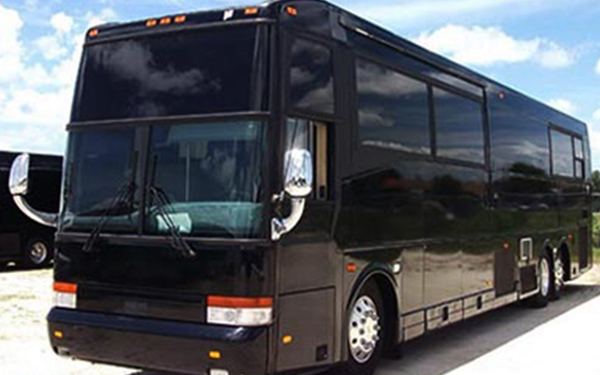 black charter buses